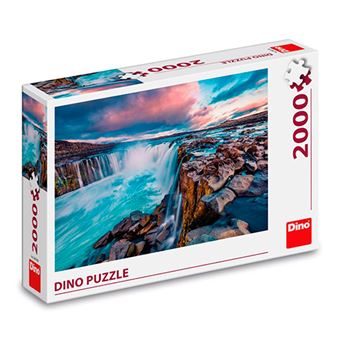 Puzzle DINO 561304 Selfoss Waterfall | 2000 Peças - 1