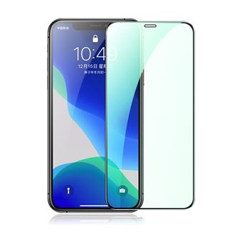 Película de Vidro Temperado Full Cover Verde CO-Phénix para iPhone XR/11 Borde Preto | 6,1 - 1