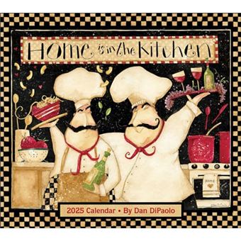 Home is in the Kitchen 2025 Deluxe Wall Calendar - 1