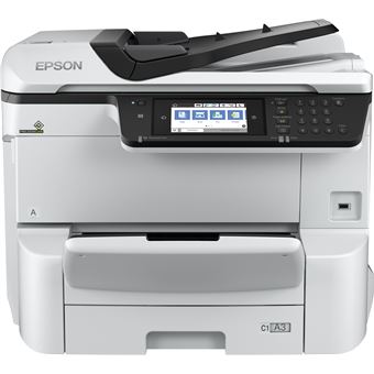 Impressora Multifunções Epson WorkForce Pro WF-C8610DWF | Wi-Fi | Branco - 1