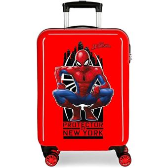 Mala de Cabine Marvel Spiderman Geo | 34L | 55x38x20cm - Vermelho - 1