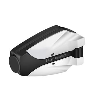 Auriculares Bluetooth Carslands Climder GXV XF6386  | Bicicleta | Capacete | Vídeo | 1080P | AVI | 1200mAh - Branco - 1