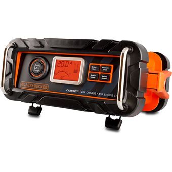 Arrancador 40AMP + Carregador 20AMP Black + Decker - 1