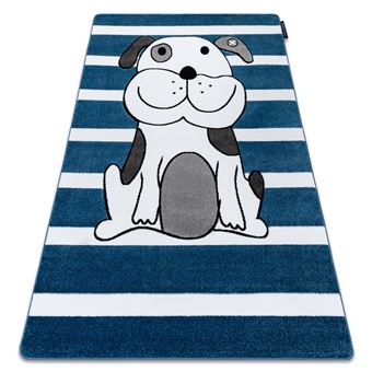 Tapete RugsX Petit Puppy Cãoek Cachorro | Azul | 140X190 cm - 1