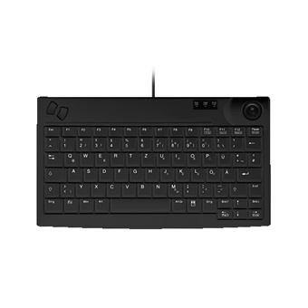 Teclado com Fios Contour Design Active Key AK-440 | Idioma: Francês | Preto - 1