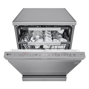 Máquina de Lavar Loiça LG DF587HVS | 14 talheres | 60 cm | A | Prateado - 1