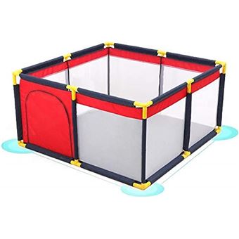 Parque Portátil para Crianças Tavalax - Vermelho/Azul - 1