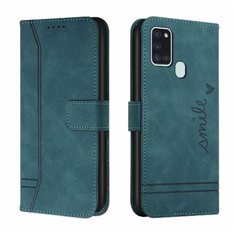 Capa ZURSANA para Samsung Galaxy A21S | Pele PU | Magnética TPU | À Prova de Choque | Verde - 1