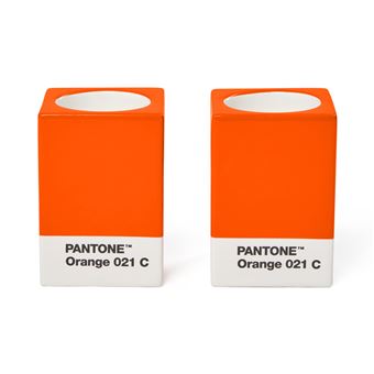 Suporte de Velas Copenhagen Design Pantone | orange 021 C - 1