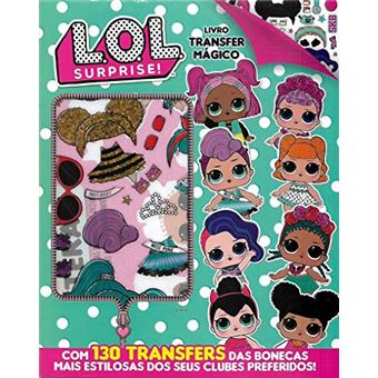 Lol Surprise! - Livro Transfer Magico - 1