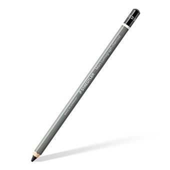 Lápis de carvão Staedtler 100C | Cinzento - 1