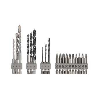 Broca Bosch Conjunto misto Uneo | Aço inoxidável - 1