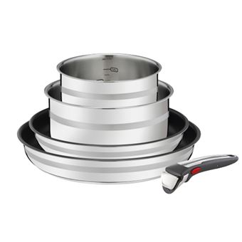Conjunto Misto Tefal Jamie Oliver L97696 | Aço inoxidável - 1