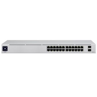 Switch de Rede Ubiquiti UniFi USW-24 | Prateado - 1