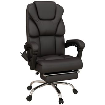 Cadeira de Escritório com Massagem Vinsetto |   Castanho - 1