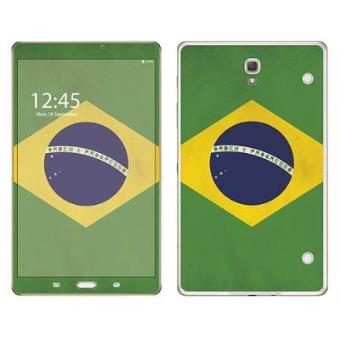 Adesivo Royalsticker Para Samsung T700 Tab S 8.4 (Sticker : Brazil Flag) - 1