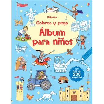 Álbum para niños. Coloreo y pego - 1