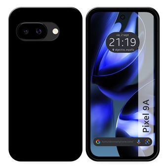 Capa de TPU de gel de Silicone Preta Tumundosmartphone para Google Pixel 9a 5G - 1