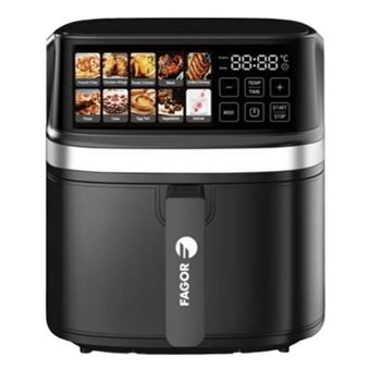 Air Fryer Fagor Naturfry Luxe | 8 L | 2200 W | Preto, Prateado - 1