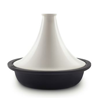 Tajine em ferro fundido esmaltado La Fonderie 1890 ASILAH | 2.5 L | Bege - 1