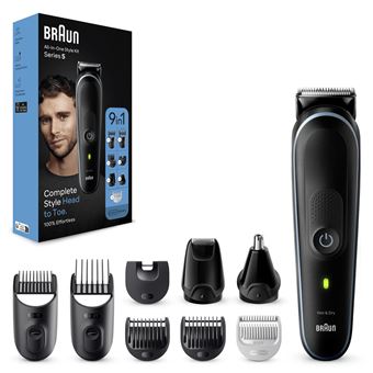 Máquina de Cortar Cabelo Braun MGK5411 | Azul - 1