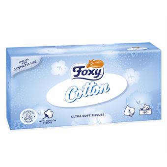Lenço Facial Foxy Cotton | Branco - 1