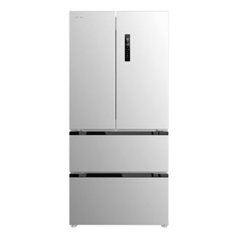 Frigorífico Americano Cecotec Bolero CoolMarket FD 436 | 183x83,6x63,6 cm | 436 L | E | Aço inoxidável - 1