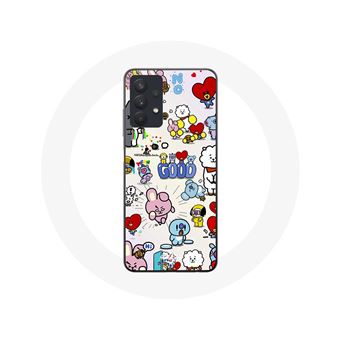 Capa Maniacase para Samsung Galaxy A32 5G BTS BT21: Van, Tata, Chimmy, Cooky, RJ, Koya, Mang e Shooky - 1