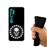 Capa Hapdey para Xiaomi Mi Note 10 - Note 10 Pro - CC9 Pro | Silicone Flexível em TPU | Design Escudo gótico com caveiras, grunge - Preto_3