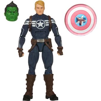 Figura Hasbro Commander Rogers Capitán América Marvel Legends | 15 cm - 1
