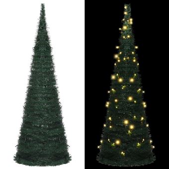 Árvore Natal Pop-Up Artificial vidaXL com Cordão Luzes Led | 180 cm - Verde  - Árvores de Natal - Compra na 