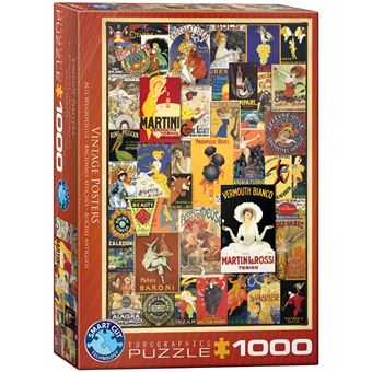 Puzzle Eurographics Vintage Variety Poster Coll | 1000 Peças - 1