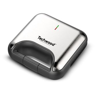 Máquina de Waffles Techwood TGCI-8716 | Cromado - 1