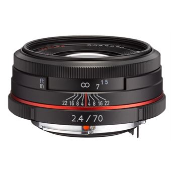 Pentax HD DA 70mm F2.4 Limited SLR Teleobjetiva Preto