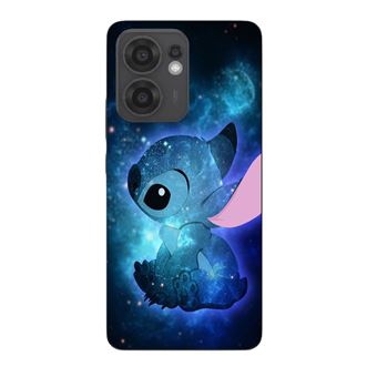 Capa Maniacase para Oppo Reno 13F | Stitch azul frand azul - 1