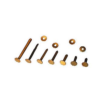 Encadernador Metálico 1,6 Cm 100 Unidades - 1