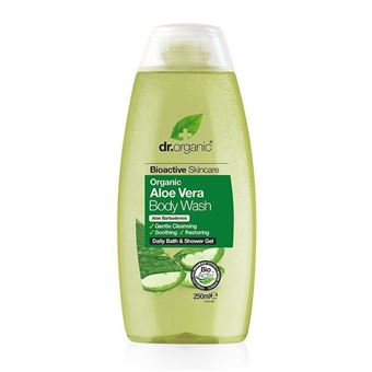 Gel de Banho Dr Organic Aloe Vera - 1
