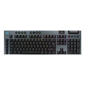 Teclado Gaming Wireless Logitech G G915 X LIGHTSPEED | Idioma: Francês | Preto - 1