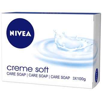 Sabonete NIVEA Crème Soft | Branco - 1
