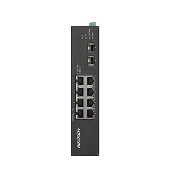 Switch de Rede Hikvision DS-3T0510HP-E/HS | Preto - 1