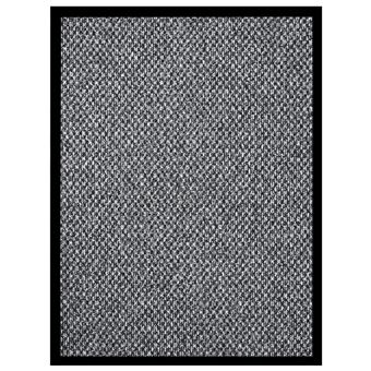 Tapete de Entrada vidaXL | 40x60 cm - Cinzento - 1