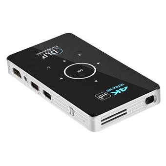Videoprojector CSQ C6S 480P HD | Sistema Android 9.0 | 2G+32G - Preto - 1