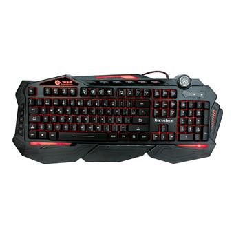 Teclado Gaming com Fios TALIUS Banshee | Idioma: Espanhol | Preto - 1
