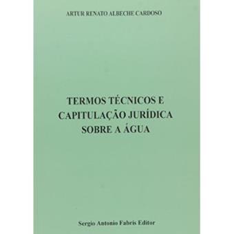Termos Técnicos E Capitulação Jurídica Sobre A Água - 1