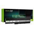 Bateria Greencell para Asus K52 K52J K52F K52JC K52JR K52N X52 X52J A52 A52F