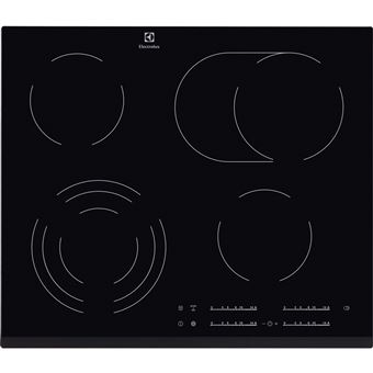 Placa de Cozinha Eléctrica Vitrocerâmica Encastrável Electrolux EHF6547FOK Preto - 1