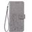Capa Magunivers PU suporte de trevo cinza para Samsung Galaxy S10_1