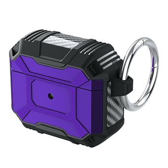 Capa e TPU com fivela de pendurar, roxo Magunivers para AirPods 3 - 1