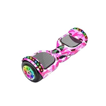 Hoverboard Kulexing N810B | 10'' | 120Kg | Bluetooth | Música - Rosa - 1