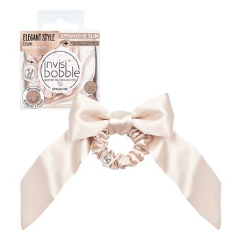 Porta Rabo de Cavalo invisibobble SPRUNCHIE SLIM | Creme - 1